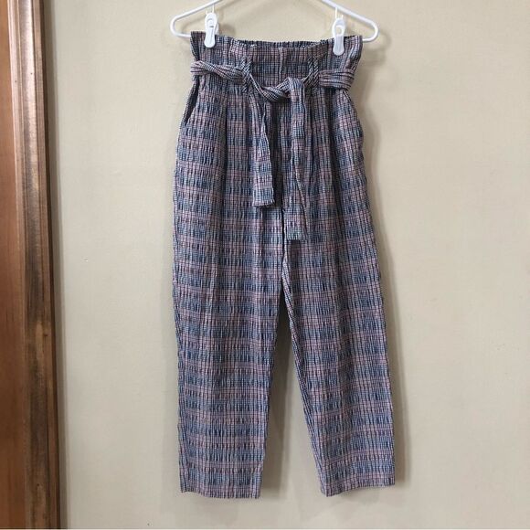 Anthropologie Hazelle Plaid Slim Pants - Picture 5 of 11